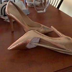 Size 11 rose gold pumps Jessica Simpson